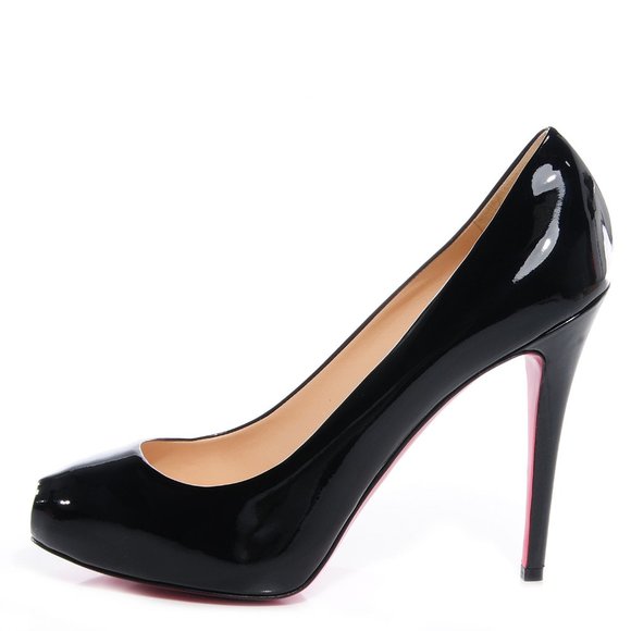 Christian Louboutin Shoes - Christian Louboutin Open Clic 120 Black Patent